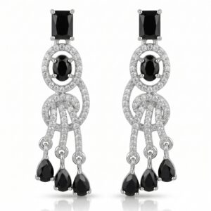 Midnight Cascade AD Drop Earrings
